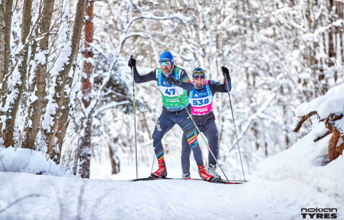 Лыжный марафон в Токсово